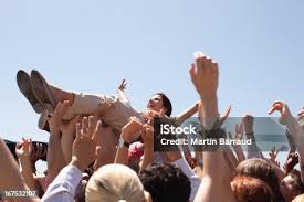 Image result for crowd-surfing