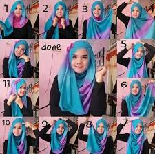 Aneka Tutorial Jilbab Jaman