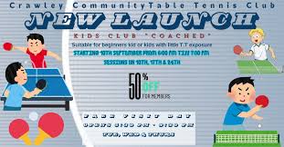 Image result for Crawley Community Table Tennis Club