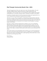 Image result for Red Triangle Bowls Club