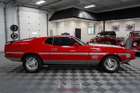 Image result for Bright Red 1972 Mustang
