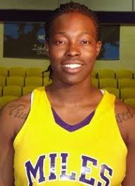 Miles College senior Courtney English scored 14 points and grabbed 10 rebounds in the Lady Golden Bears&#39; 80-53 win against Barber-Scotia Friday night. - courtney-english-mug-2789ceceead822a2