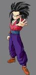 Neo Gohan Super Saiyan 4 v1 by ~pabex on deviantART