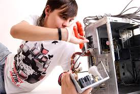 Image result for woman soldering