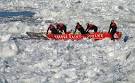 Ice Canoe Racing across St Lawrence River in Quebec City - racing ...