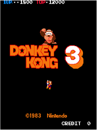 Kuvahaun tulos haulle donkey kong 3  arcade