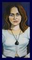 Portret in blauw van Susanna Heydarian. Portret in blauw - 16259-216x400