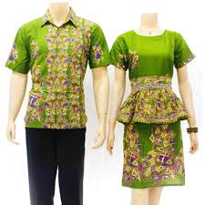 Sarimbit Dress Murah DC08 | Batik Sarimbit Dress | Baju Kerja Batik