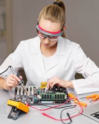 Image result for woman soldering