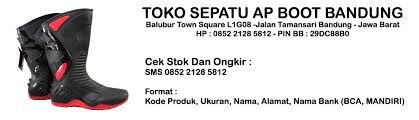 Toko OFFLINE | JUAL SEPATU AP BOOT MOTO BANDUNG