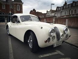 Image result for Old English White 1955 Jaguar