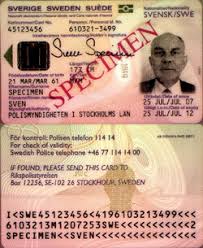 Αποτέλεσμα εικόνας για sweden id card