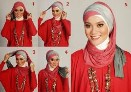 Cara Memakai Jilbab Cantik dengan Kreasi Sendiri - Galih Pamungkas ...