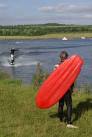 SK4581 : Cable Waterskiing, Rother Valley Country Park - via Daymix