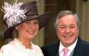 Richard Whiteley and his partner Kathryn Apanowicz, after receiving his OBE ... - Apanowicz-Whiteley-_782173c