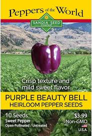 Afbeeldingsresultaat voor purple beauty sweet pepper