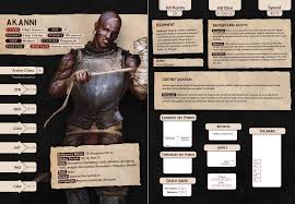 Image result for rpg character sheet