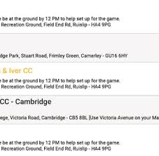 Image result for Ruislip Victoria Cricket Club