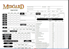Image result for rpg character sheet