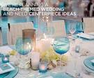 We're planning a beach-themed wedding and need centerpiece ideas ...