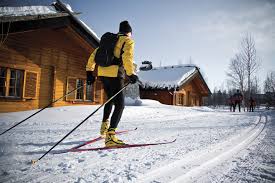 Image result for Scandinavian slope and cross country skiing