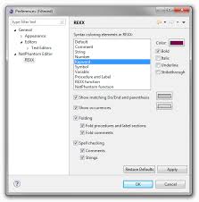 Image result for eclipse preference dialog