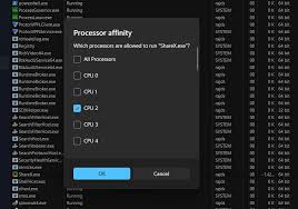 Image result for setting cpu affinity