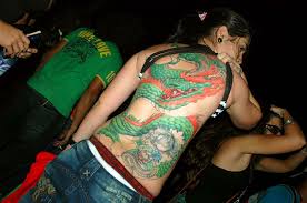 Japanese Tattoo Art - The Tattoo As a Part of Underworld Gangsters