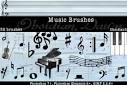 32 Free Downloadable Music Photoshop Brushes - You The Designer ... 