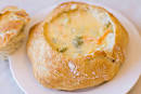 Broccoli Cheddar Soup in a Bread Bowl | Sugarcrafter