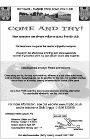 Image result for Rothwell Manor Park Bowling Club