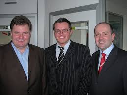 Berater Peter Bartsch, Bgm. Hans-Jürgen Resel, GF Wolfgang Struber