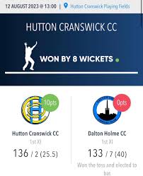 Image result for Hutton Cranswick Cricket Club