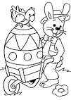 Easter Bunny coloring page