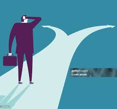 Image result for hombre en el cruce de caminos