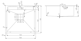 Image result for Мойка Модель 16/Q5 (песоч.) матовая 755*495*210 Gota Rocio 4603735801650
