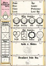 Image result for rpg character sheet