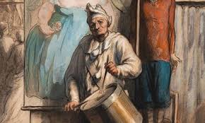 Image result for riot scene by honore-daumier