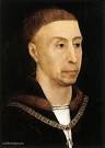 Portret van Filips de Goede - Rogier van der Weyden schilderijen