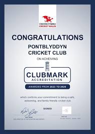 Image result for Pontblyddyn Cricket Club