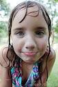 Stock Photography: Little Wet Girl