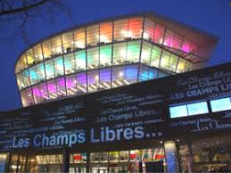 Photo de la bibliothèque Les Champs Libres à Rennes
