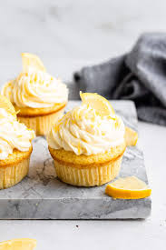 Image result for lemon cupcake