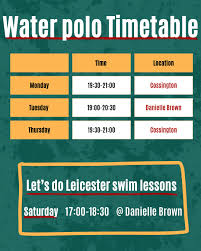 Image result for Leicester waterpolo club