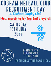 Image result for Cobham Netball Club