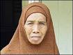Mother of Bali bombers Ali Gufron, Ali Imron and Amrozi, Haji Tariyem - _39198299_mother_bbc203