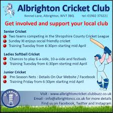 Image result for Albrighton Cricket Club