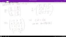 Math 240 - Chapter 3 - Determinants (Block Matrix Shortcut) - The ...