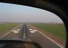 Point of touchdown, John Lennon Airport, Speke, Liverpool - via Daymix