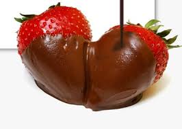 fraises choco